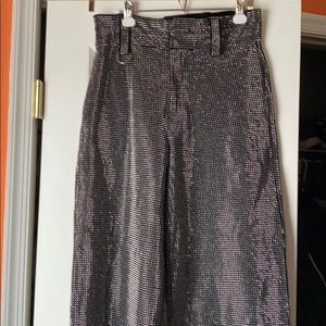 Blinged out rhinestone pants size 12-14 Brand new